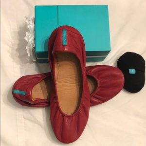 Tieks - Cardinal Red - Size 7